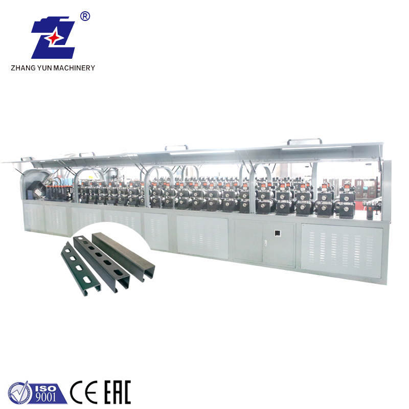 Solar photovoltaic bracket rolling forming machine