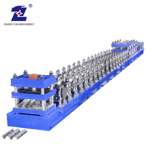 PLC Control Guardrail Sheet Cold Roll Forming Machine For Highway Safety
