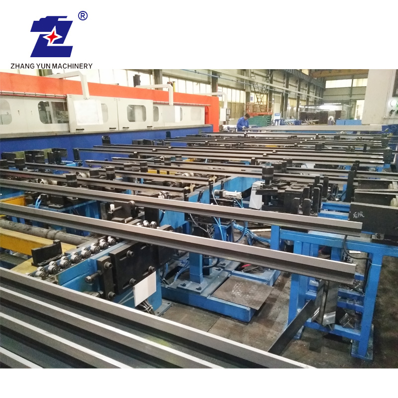 High Output Machined Cold Drawn Elevator Guide Rail Processing Production Line