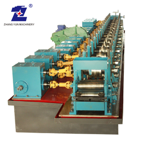 High Frequency T Type Newest Elevator Hollow Guide Rail Roll Forming Machine