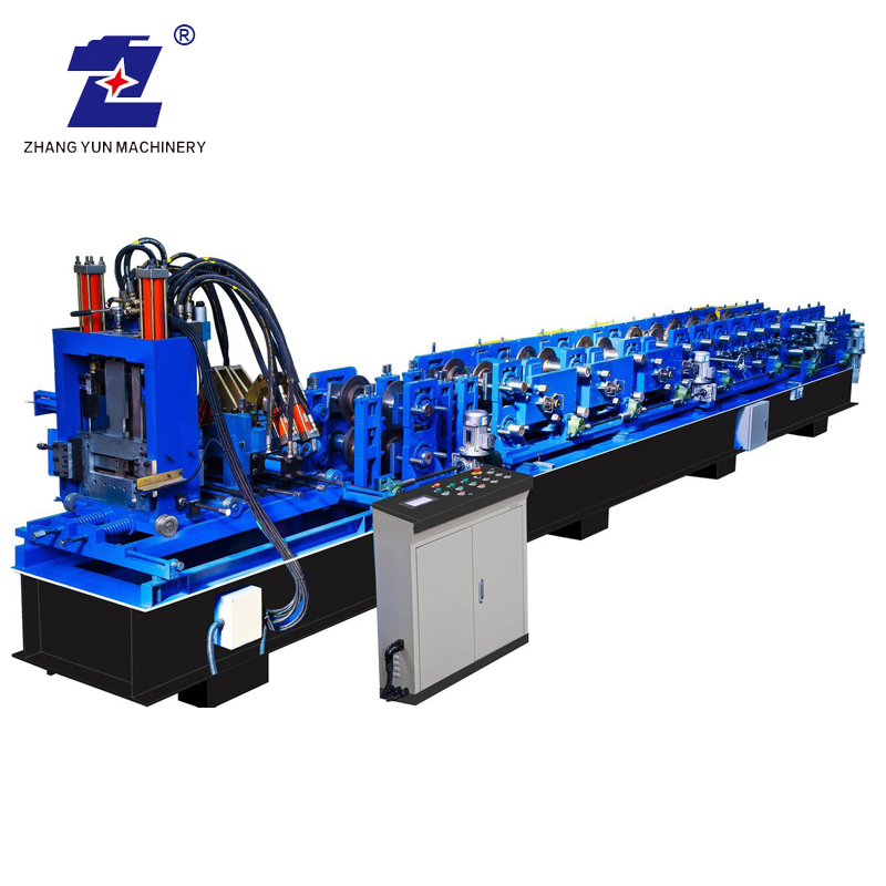 Adjustable TK3 TK5 Elevator Steel Frame Hollow Guide Rail Production Machine