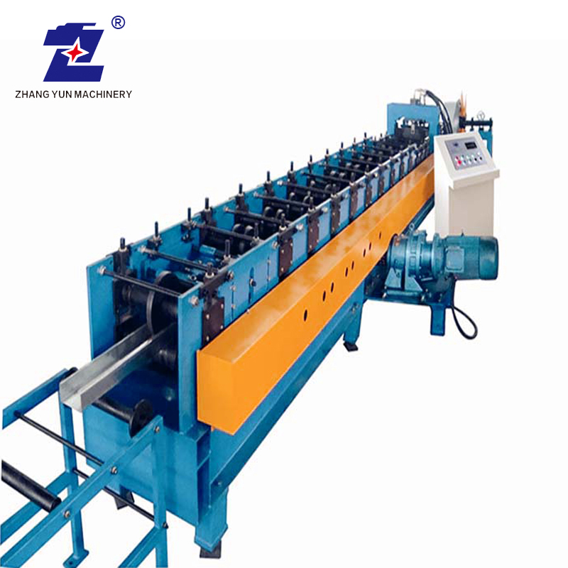 High Efficiency Light Metal Steel CZ Purlin Section Cold Roll Forming Machine 