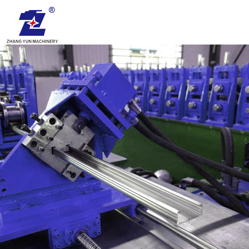 Adjustable Perforated Cable Tray Roll Forming Making Machine with Punching Part