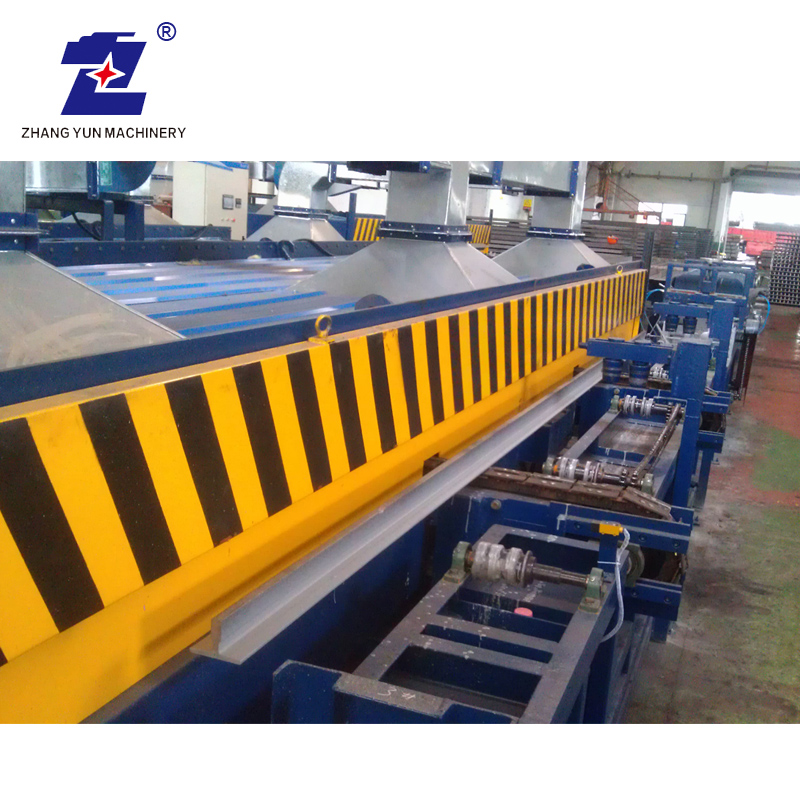 Manual Straightening Machine T75B Elevator Guide Rail Making Machine Line