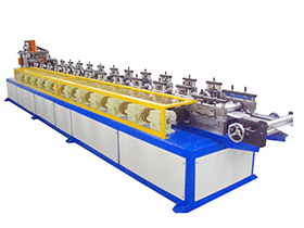 Features of cold forming machine for building profile