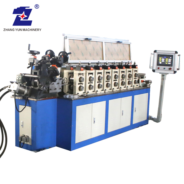 High Efficiency Automatic Hoop Iron Profile Steel Ring Roll Forming Machine