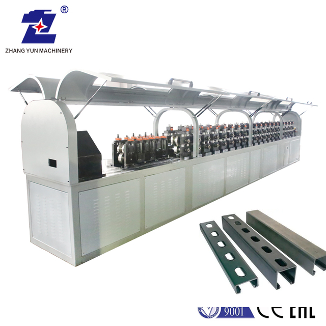 Solar Strut Photovoltaic Bracket Cold Roll Forming Machine