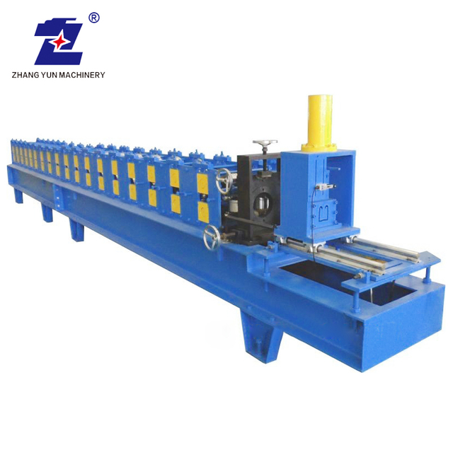 High Efficiency Cold Roll Forming Machine for Z/C Purlin With Gearbox Drive 