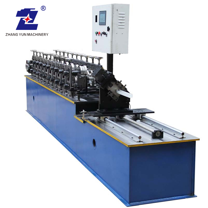 Passed CE And ISO Flexible Aluminium Cable Tray Manufacturing Machine with Punching Part