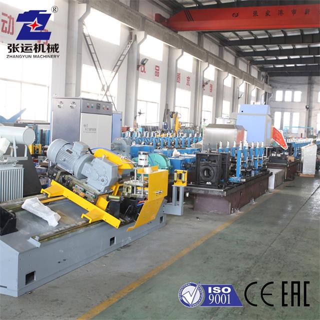 Ss Decorative Tubes High Accuracy Welded Steel Pipe Production Machine