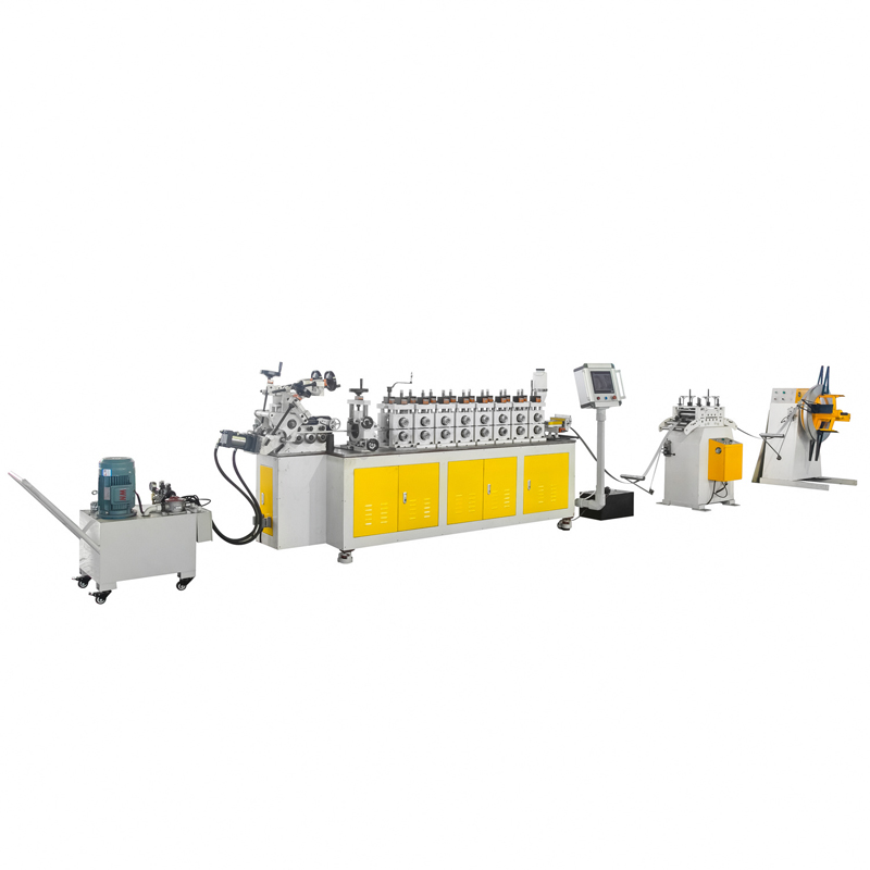 Fully Automatic Cold Steel Strip Profile Hoop Ring V Band Clamp Roll Forming Making Machine