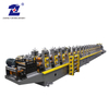 Good Output Perforated Storage Rack Steel Roll Forming Making Machinery for Supermarket Shelves