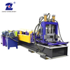 Fast Changed Size Cz Shaped Steel Purlin Galvanized Metal Sheet Roll Forming Machine