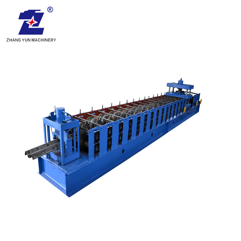 Highway Guardrail Roll Forming Making Machine With Punching Devices