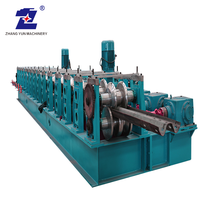 High speed guardrail forming machine processing molding