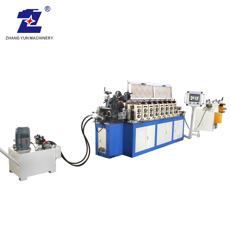 Band clamp rollforming machine