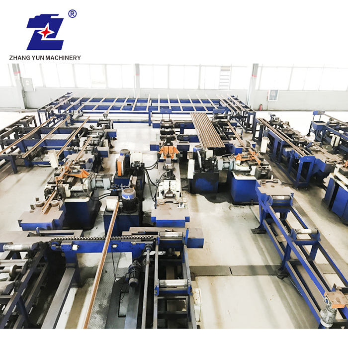 High Performance Elevator Guide Rail Making Machinery Processing Production Line