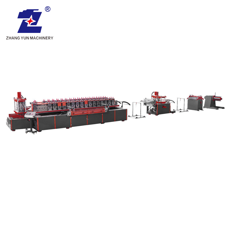 High frequency and High Precision Guide Rail Roll Forming Machine for Elevator 