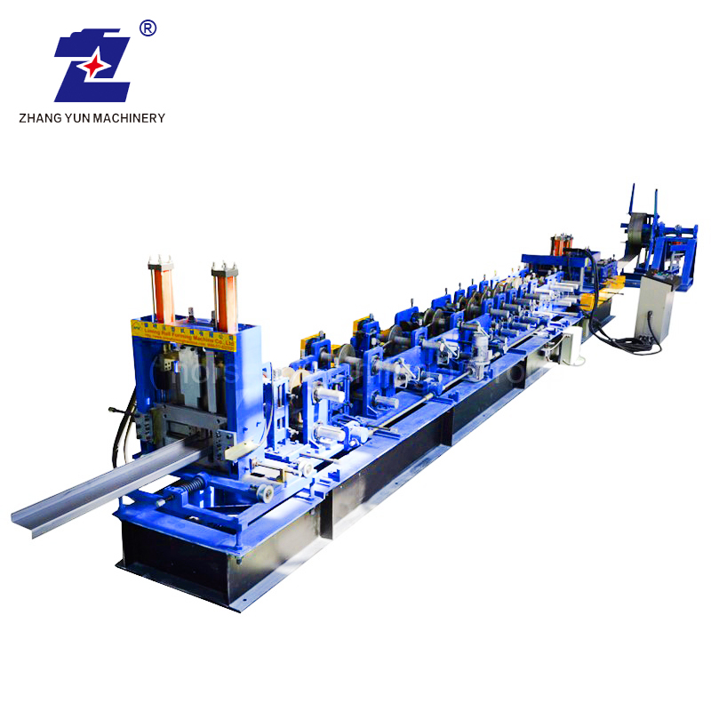 Quick Change CZ Purlin Interchangeable Roll Forming Machine for Steel Construction