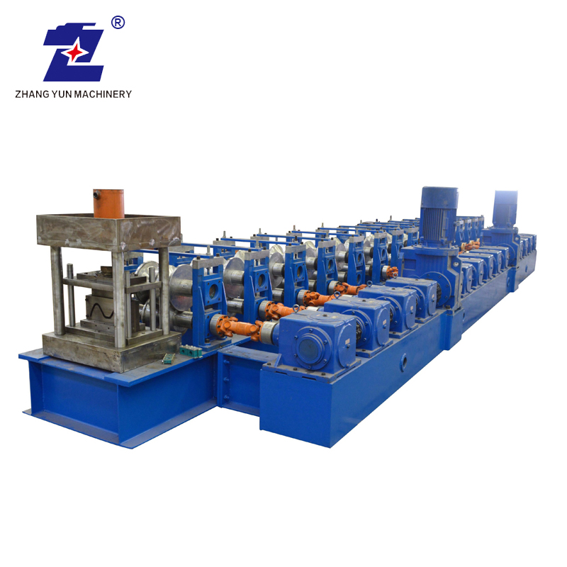 High Precision Popular Type Highway Guardrail Panel Roll Forming Machine 