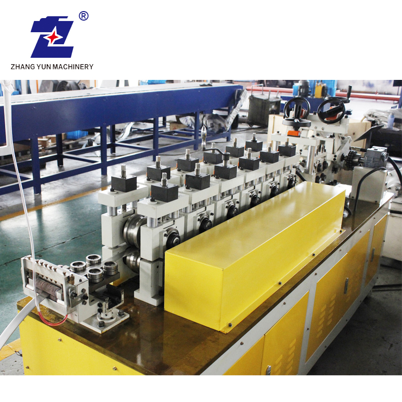 High Speed Firm in Structure Hoop Locking Ring Roll Forming Machine with Burrs Elimate System
